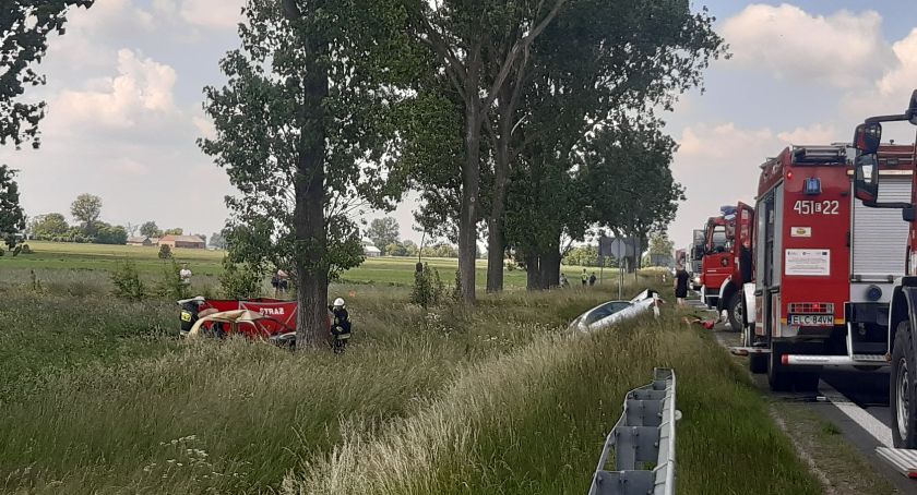 Wypadek w Bąkowie Górnym. Zginęły dwie osoby (Foto i Video)