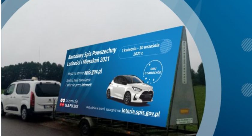 Już jutro ulicami Łowicza przejedzie auto promujące Spis Powszechny
