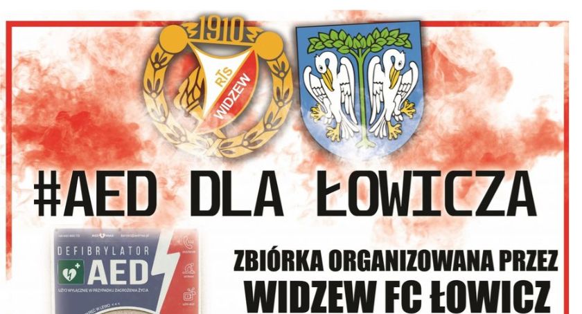 AED dla Łowicza. Defibrylator może uratować życie! Trwa zbiórka na zakup sprzętu