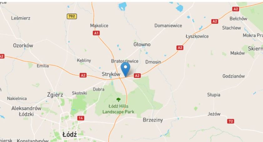 Wypadek na autostradzie A2. Utrudnienia między węzłami Łódź Północ - Łowicz