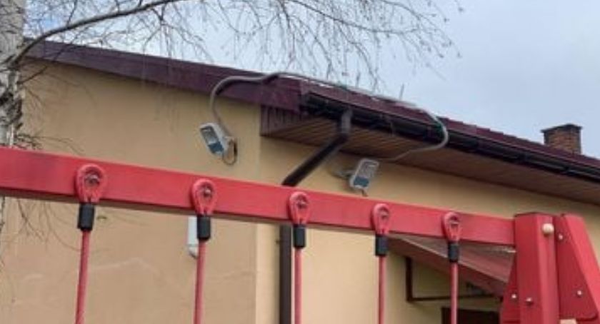 Doposażenie terenu Ochotniczej Straży Pożarnej w Kompinie