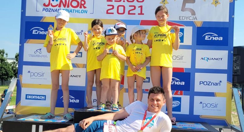 Najmłodsi sportowcy z Łowicza wystartowali w Triathlonie