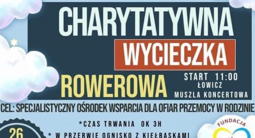 Charytatywna wycieczka rowerowa z Łowicza do Guźni