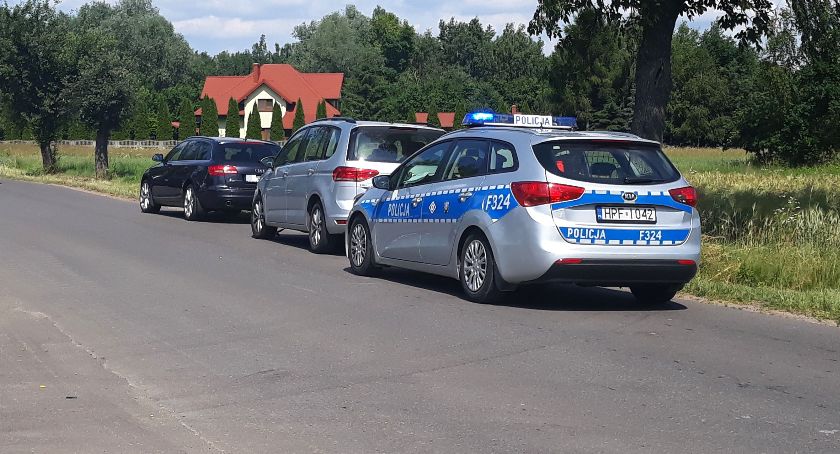 Kolizja pod Łowiczem. Uczestnik był nietrzeźwy