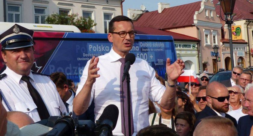 Łowicz. Premier Mateusz Morawiecki spotka się z mieszkańcami