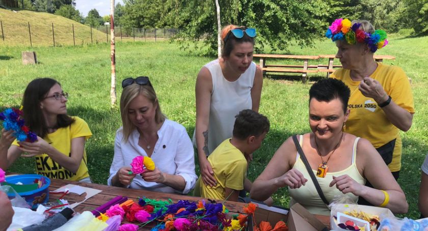 Działacze Polska 2050 zorganizowali piknik rodzinny w Łowiczu (Foto)