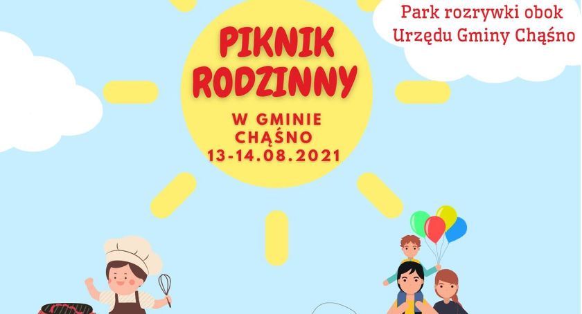Dwudniowy piknik rodzinny w gminie Chąśno