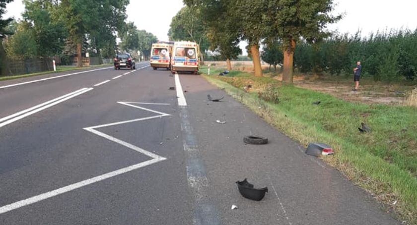 Kadzielin. Pijany kierowca potrącił 35-latkę kierującą skuterem. Kobieta w ciężkim stanie w szpitalu