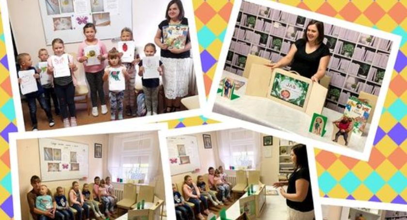 Biblioteka w Kiernozi. Dzieci poznały obrazkową technikę czytania kamishibai