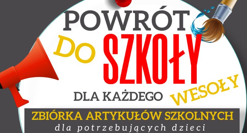 Fundacja Warto Żyć Dla Kogoś rozpoczyna zbiórkę artykułów szkolnych dla potrzebujących dzieci