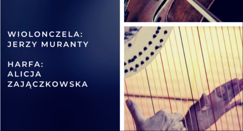 Łowicz. Bezpłatny koncert duetu Harfowo-Wiolonczelowego