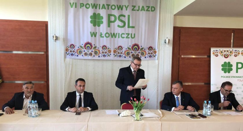 VI Powiatowy Zjazd Polskiego Stronnictwa Ludowego w Łowiczu (Foto, Video)