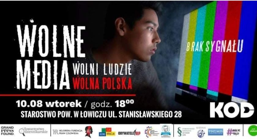 Manifestacja w obronie niezależności mediów – również w Łowiczu