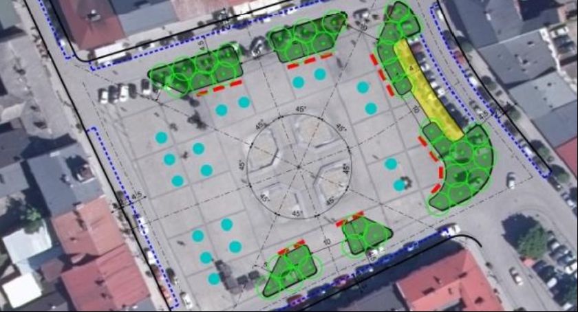 Skierniewice odbetonują rynek! Posadzą 36 dużych drzew