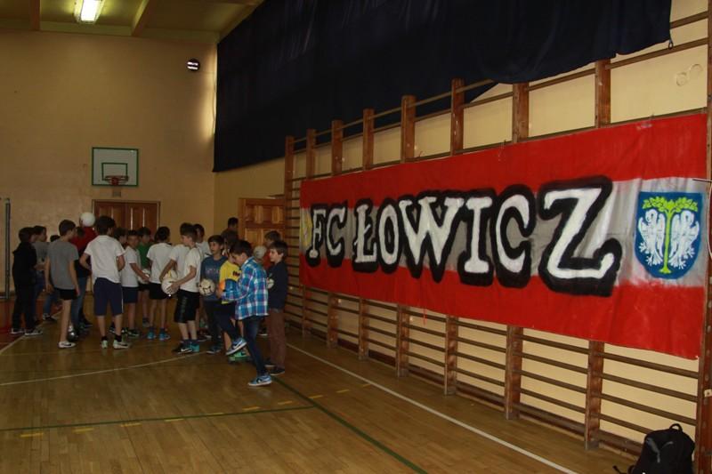 Uczniowie SP 4 ćwiczyli z widzewiakami