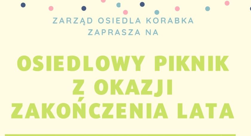 Łowicz. Osiedlowe zakończenie wakacji na Korabce