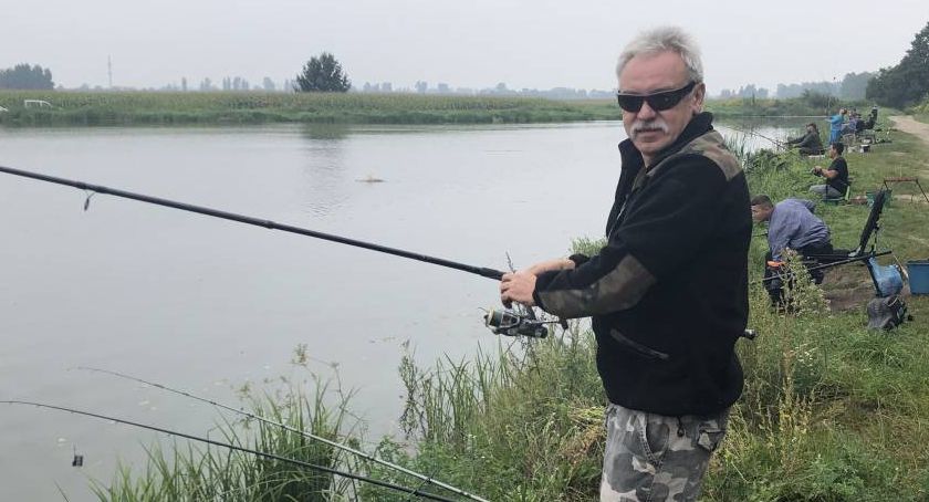 Zawody wędkarskie nad zalewem za Laskiem Miejskim (Foto)