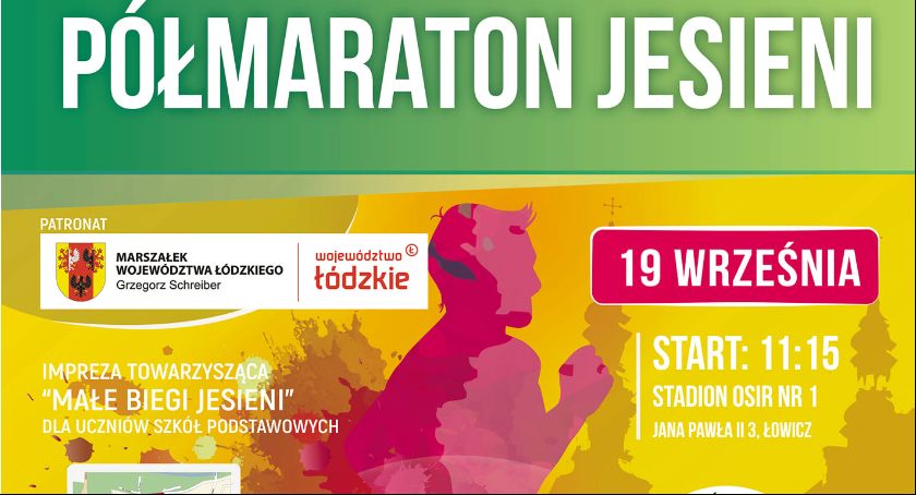 Już w niedzielę XXXIX Łowicki Półmaraton Jesieni! Będą utrudnienia w ruchu