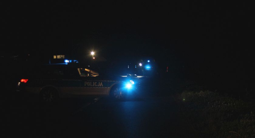 Jastrzębia pod Łowiczem. Śmiertelny wypadek na drodze wojewódzkiej nr 703 (AKTUALIZACJA)