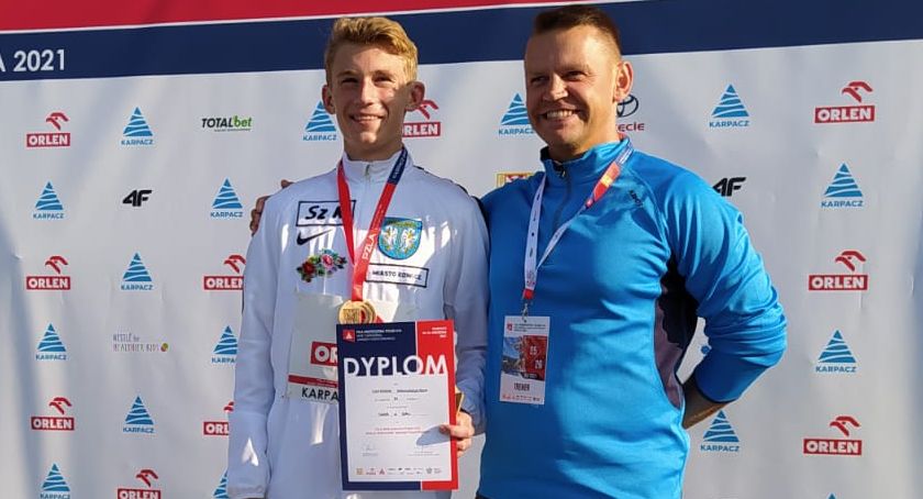 Szymon Kosmowski brązowym medalistą mistrzostw Polski U16 w skoku w dal