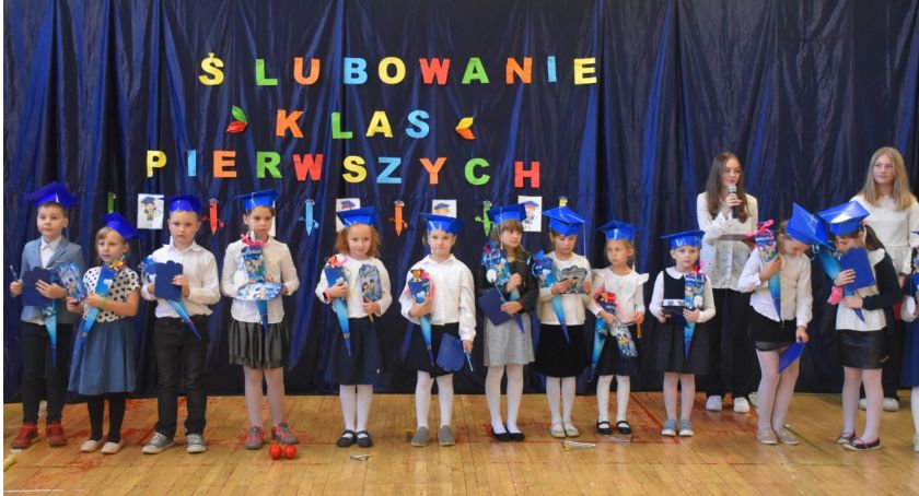 Pasowanie pierwszoklasistów w SP4