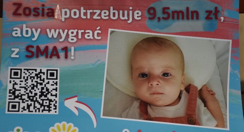 Zbiórka dla malutkiej Zosi