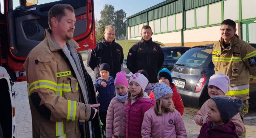 Druhowie z Pilaszkowa odwiedzili przedszkolaków w Stokrotce (Foto i Video)