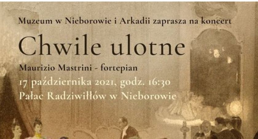 „Chwile ulotne” - w Nieborowie zagra Maurizio Mastrini