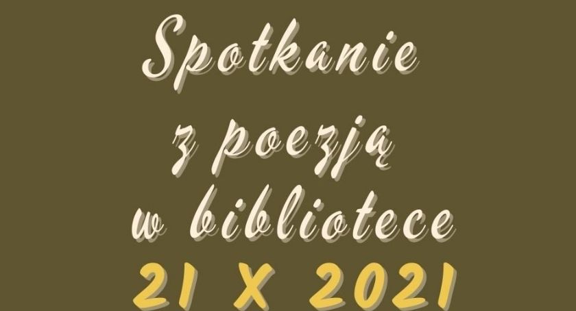 Jesienne spotkanie z poezją