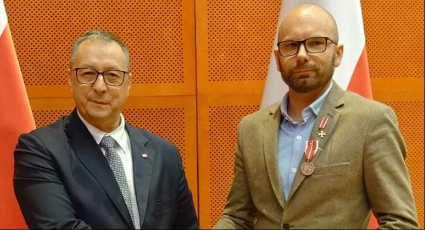 Kamil Sobol z Medalem Komisji Edukacji Narodowej