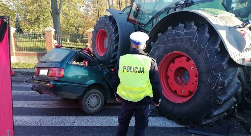 Śmiertelny wypadek w okolicach Kutna! Zablokowana DK 92 