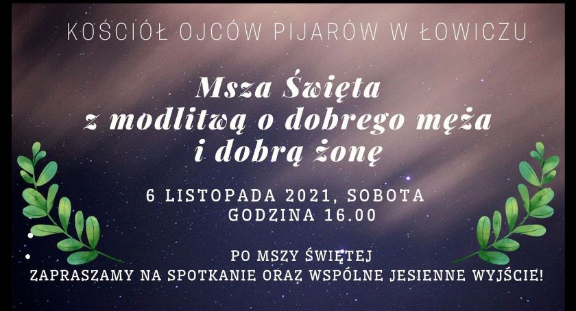 Łowicz. Kolejna Msza św. z modlitwą o dobrego męża i dobrą żonę