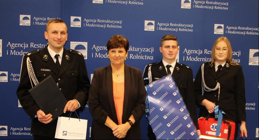 Jednostka OSP Pilaszków odebrała nagrodę za najlepszy film instruktażowy