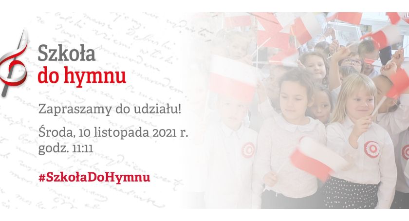 To już 4. edycja akcji Szkoła do hymnu