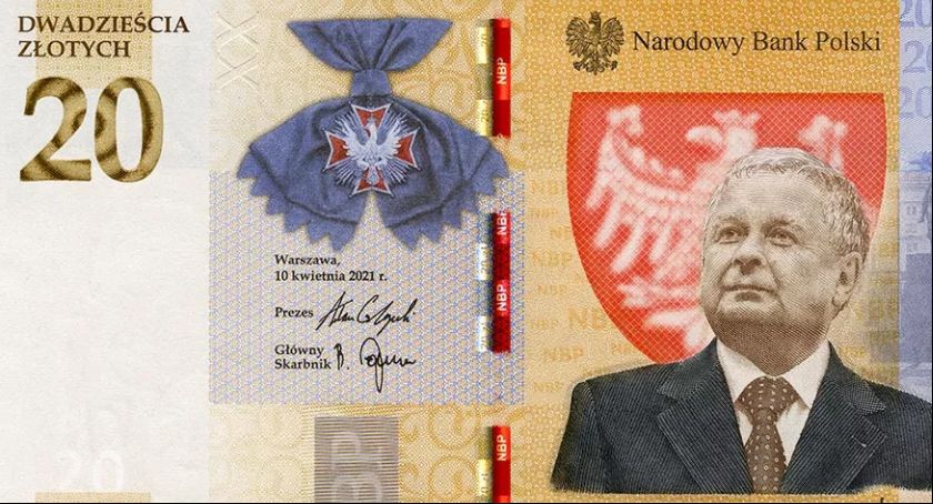 Banknot i moneta z Lechem Kaczyńskim w obiegu już od 9 listopada 