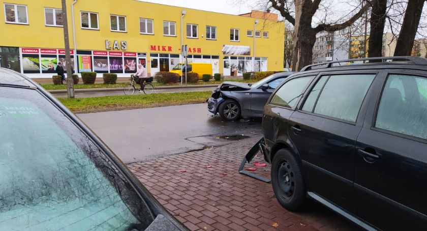 Łowicz. Kolizja z udziałem BMW (Foto i Video)
