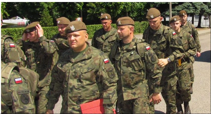 Terytorialsi z regionu łowickiego w stanie gotowości do obrony polskiej granicy! 