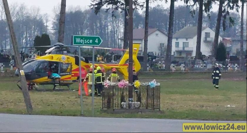 Nie było wolnej karetki. Zadysponowano LPR (foto, film)