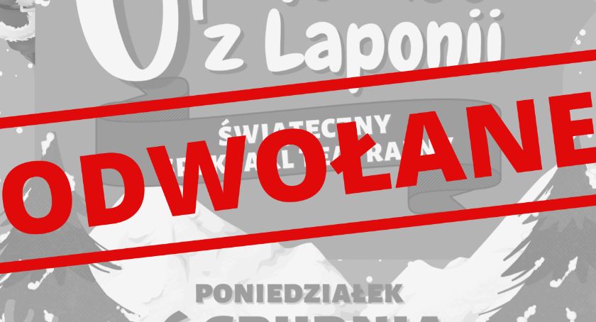 Zduny. Spektakl Opowieść o Laponii odwołany!