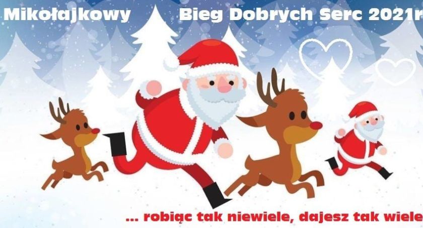 Bieg Mikołajkowy Dobrych Serc w Mastkach przełożony