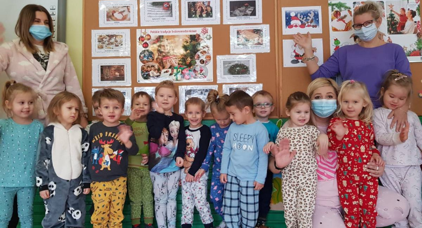 Dzień Piżamy w Przedszkolu Pod Świerkami (foto, film)