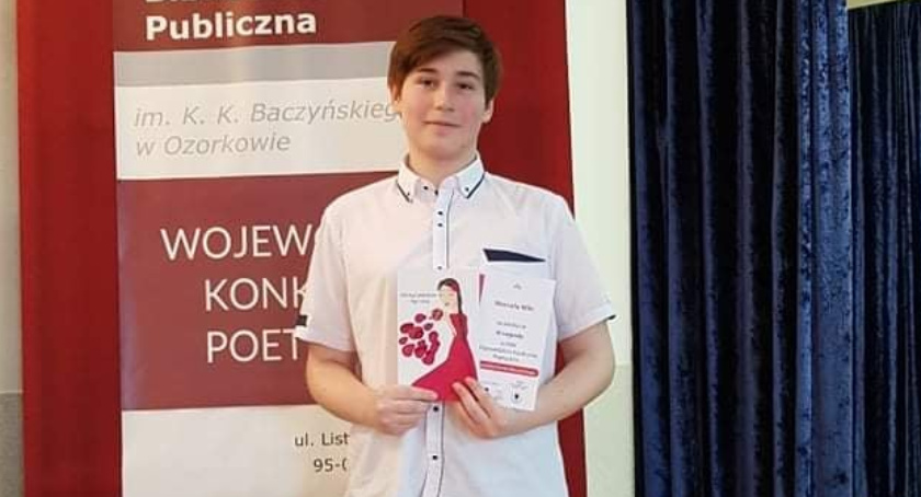 III miejsce w województwie ucznia II LO w Konkursie Poetyckim