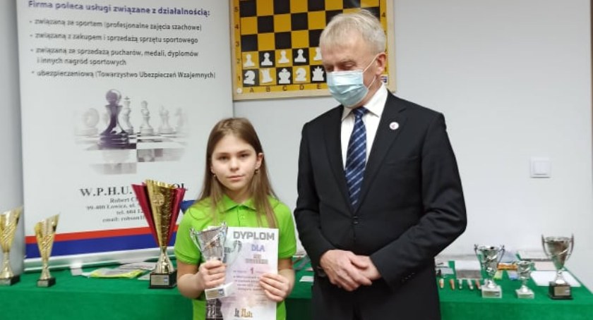 Robert Chojnowski mistrzem Łowicza w szachach klasycznych (foto)