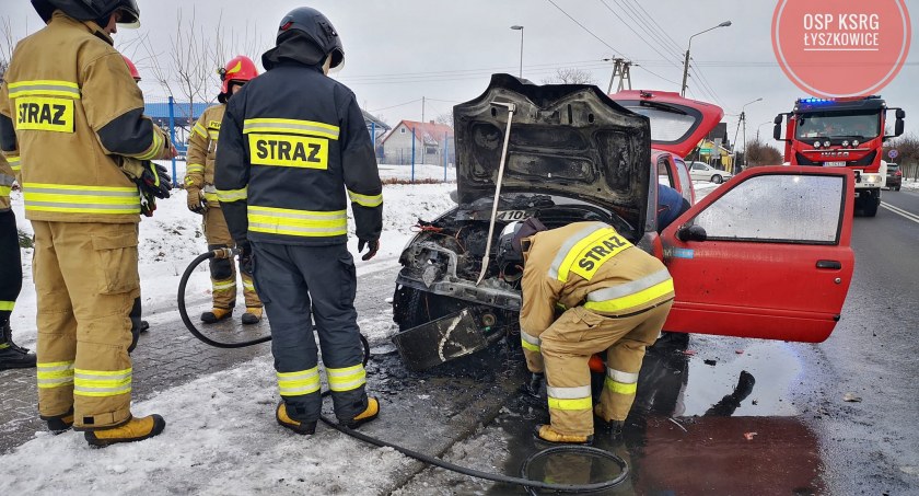 Dwie interwencje strażaków w gminie Łyszkowice