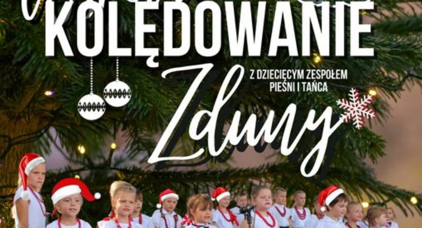 Zduny. Wspólne kolędowanie z dziecięcym zespołem pieśni i tańca