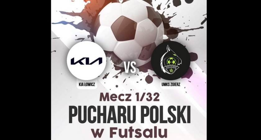 Puchar Polski w futsalu. Link do transmisji meczu KIA Łowicz – FC10 Zgierz 