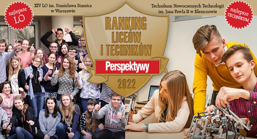 Ranking Perspektyw 2022. Jak wypadły łowickie licea i technika?
