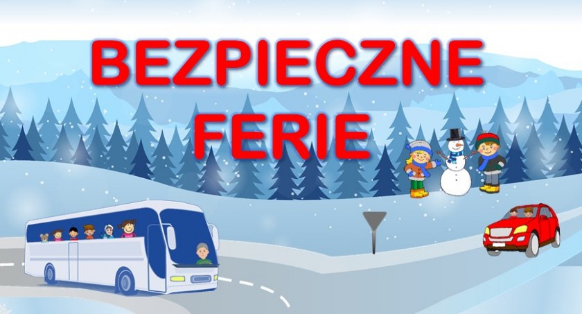 Ferie nie zwalniają od zachowania bezpieczeństwa