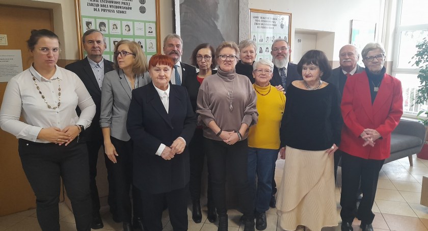 Łowicz. Spotkanie Zarządu Koła Wychowanków i Wychowanek Szkół Średnich Ogólnokształcących w Łowiczu