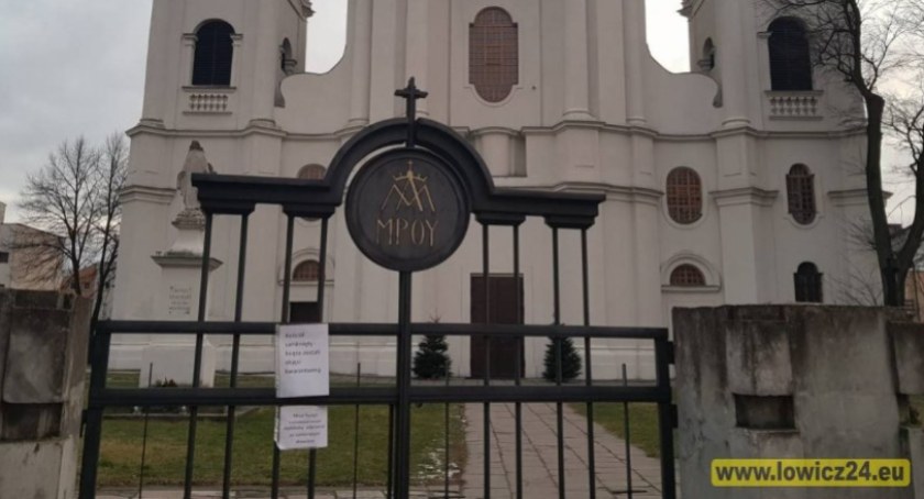 Kościół pijarów zamknięty jeszcze w poniedziałek